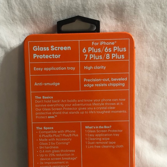 Class Screen Protector for iPhone 6plus/6S plus/ 7plus/ 8 plus. - Picture 2 of 6